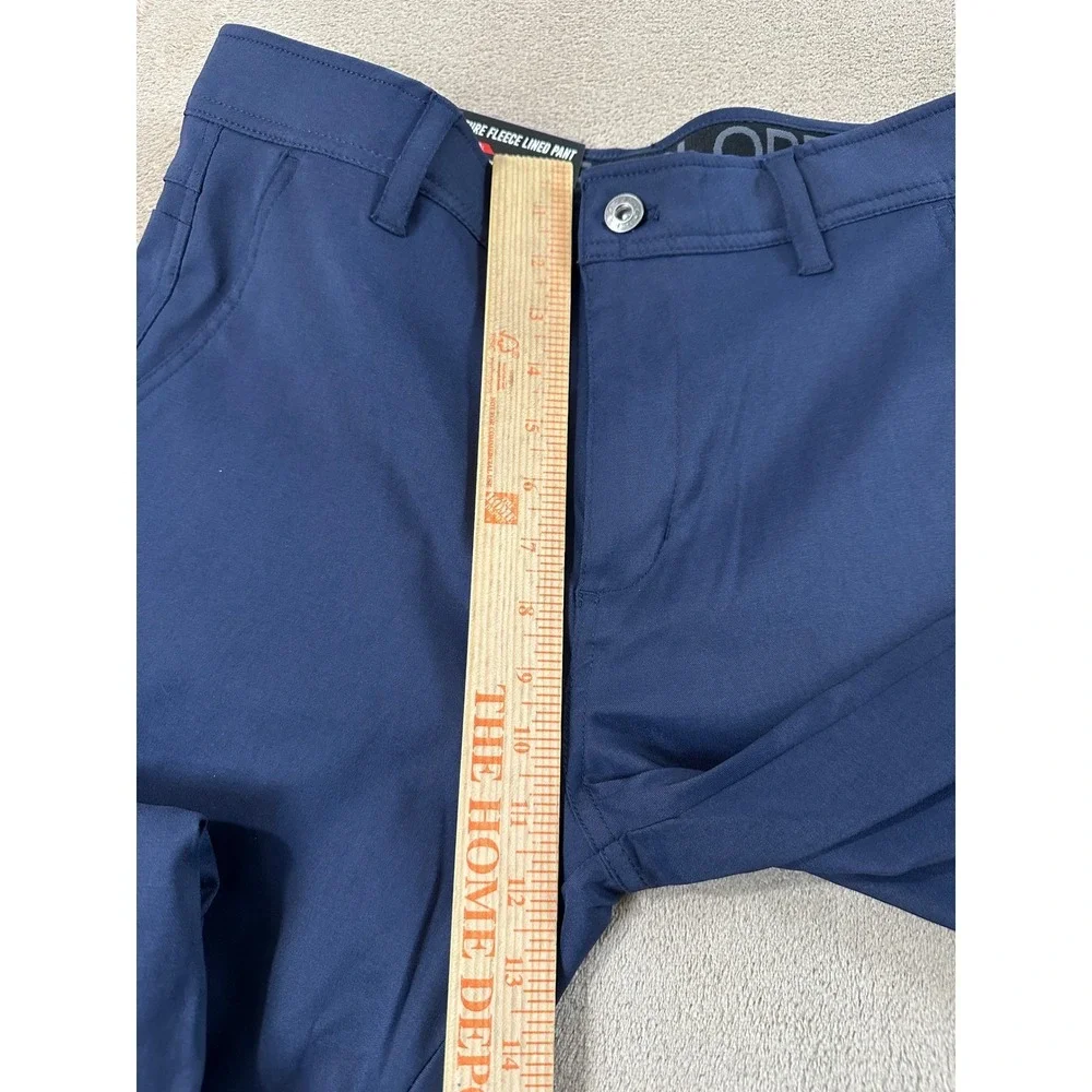 Gerry Venture Fleece Lined Performance Stretch Pants Men's 30x30 Blue NEW - Picture 11 of 14